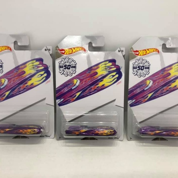 hot wheels larry wood 50th anniversary
